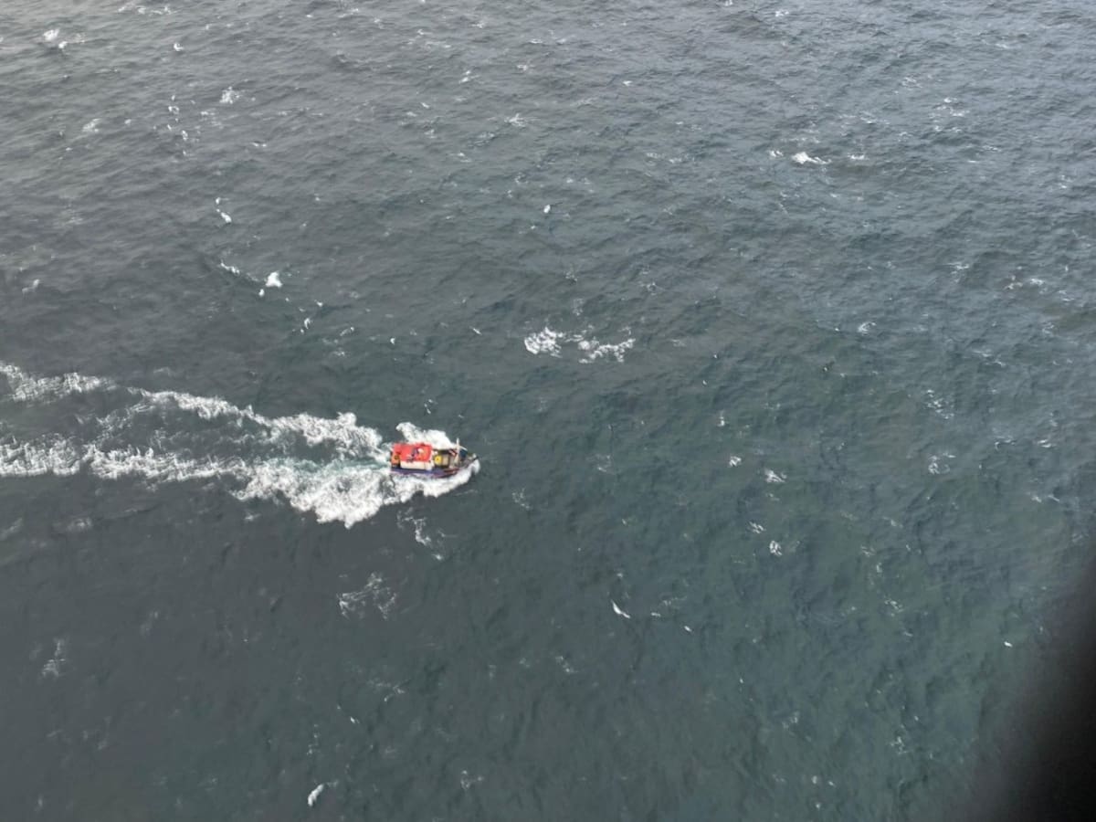 Encuentran con vida a uno de los tripulantes de la lancha Ana Belén siniestrada en Punta Arenas