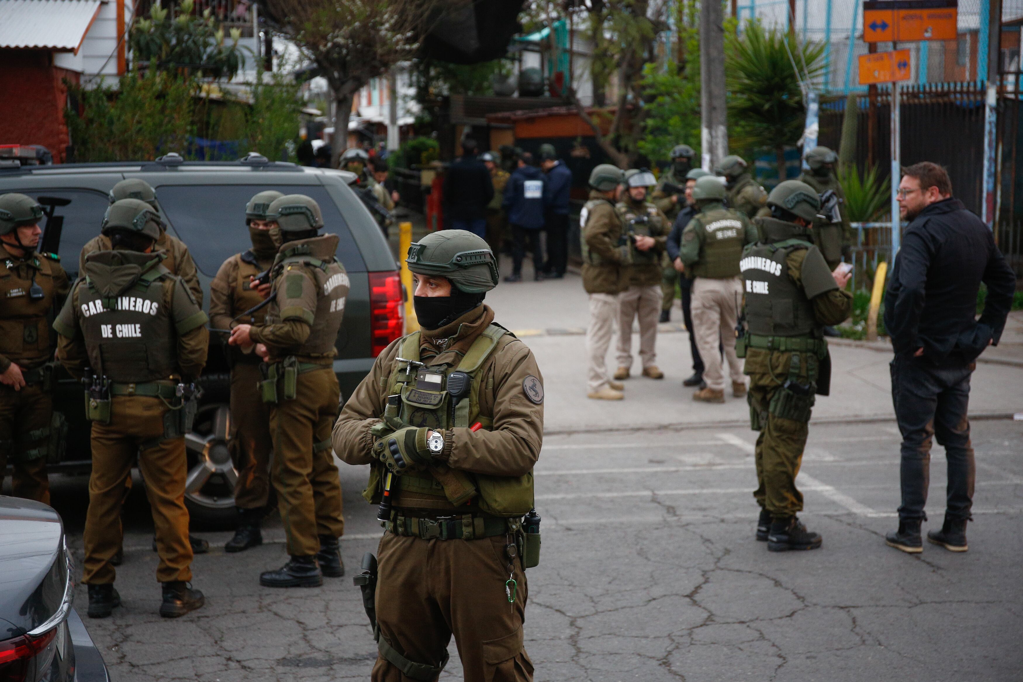 Agencia UNO | Operativo policial en La Pintana
