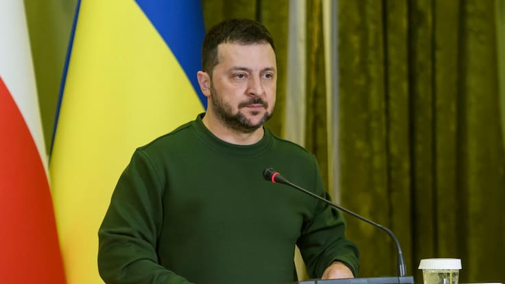 Rusia emite orden de captura contra el presidente de Ucrania, Volodímir Zelenski