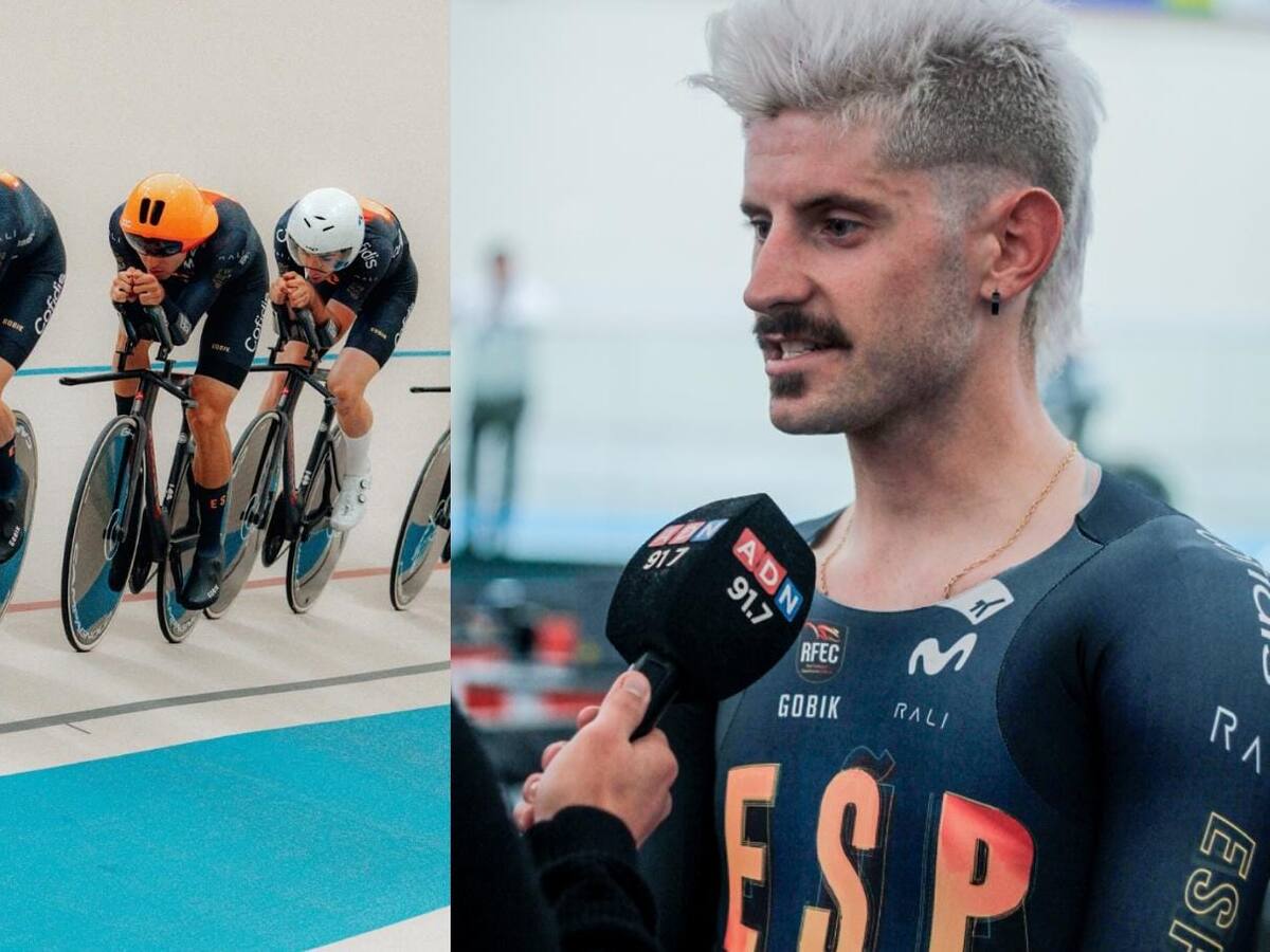 Ciclista español vino por primera vez a Chile y le gustó Santiago: “Es bastante parecido a algunas ciudades de España”