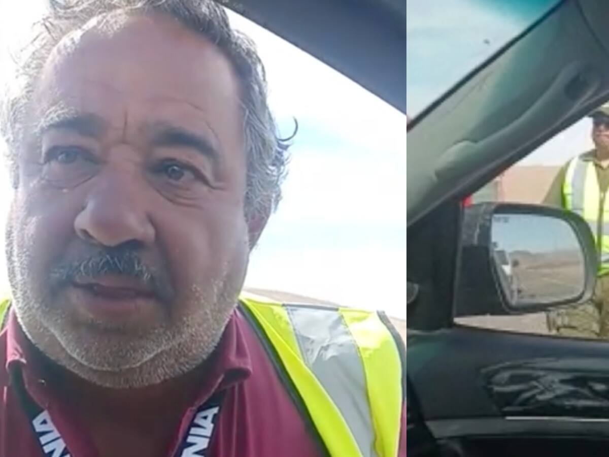 Conductor fue multado por grabar a camioneros que le impedían el tránsito: Carabineros anunció investigación por el hecho