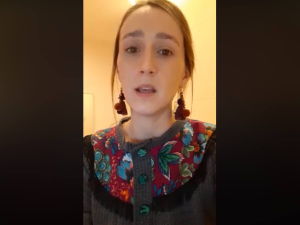 Chilena en Italia que se volvió viral por su llamado sobre el coronavirus: «La gente en general no asumió la propia responsabilidad»