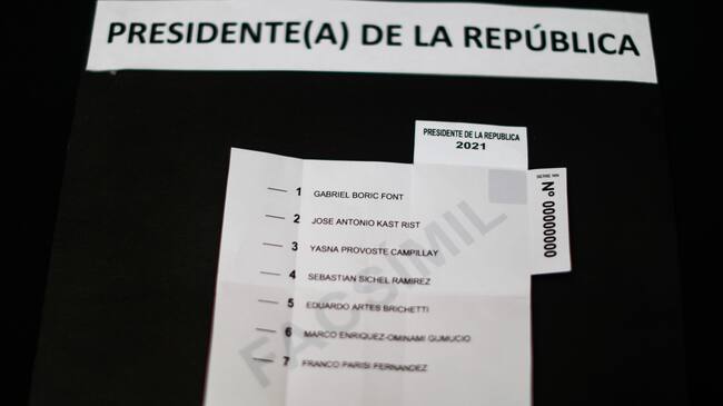 Facsímil de Presidente