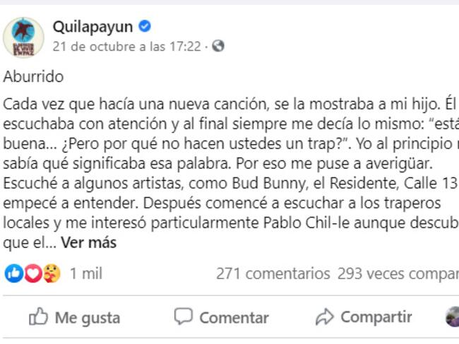 Captura Facebook