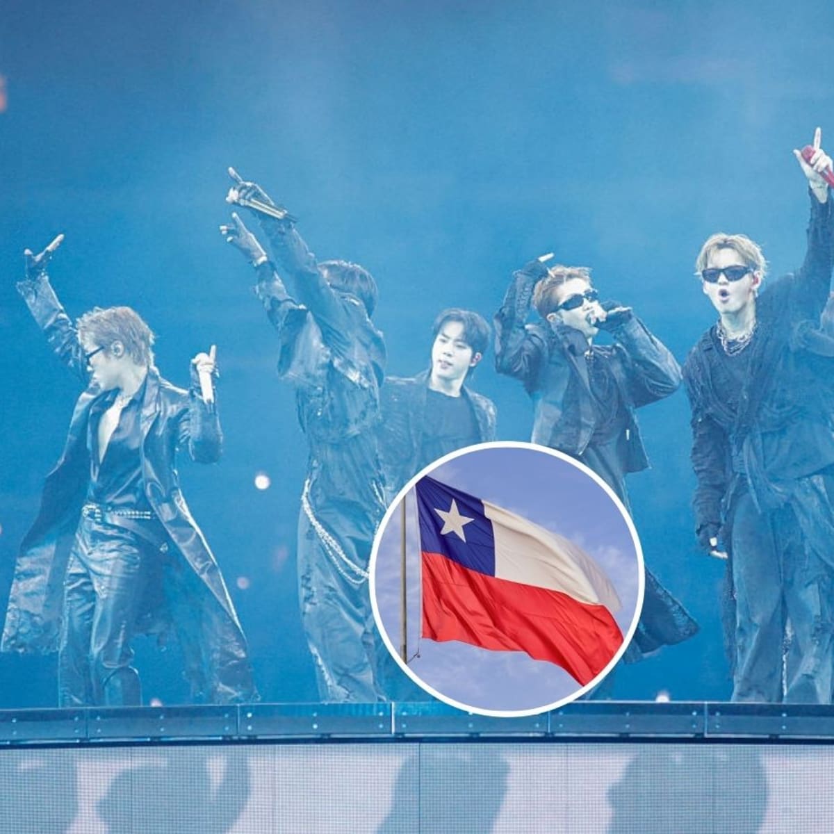 BTS ya está en Chile: integrantes de la banda comparten sus primeras postales desde Santiago