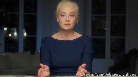 Yulia Navalnaya, esposa de Alexei Navalny, ha calificado a Vladimir Putin de "asesino de mi marido".