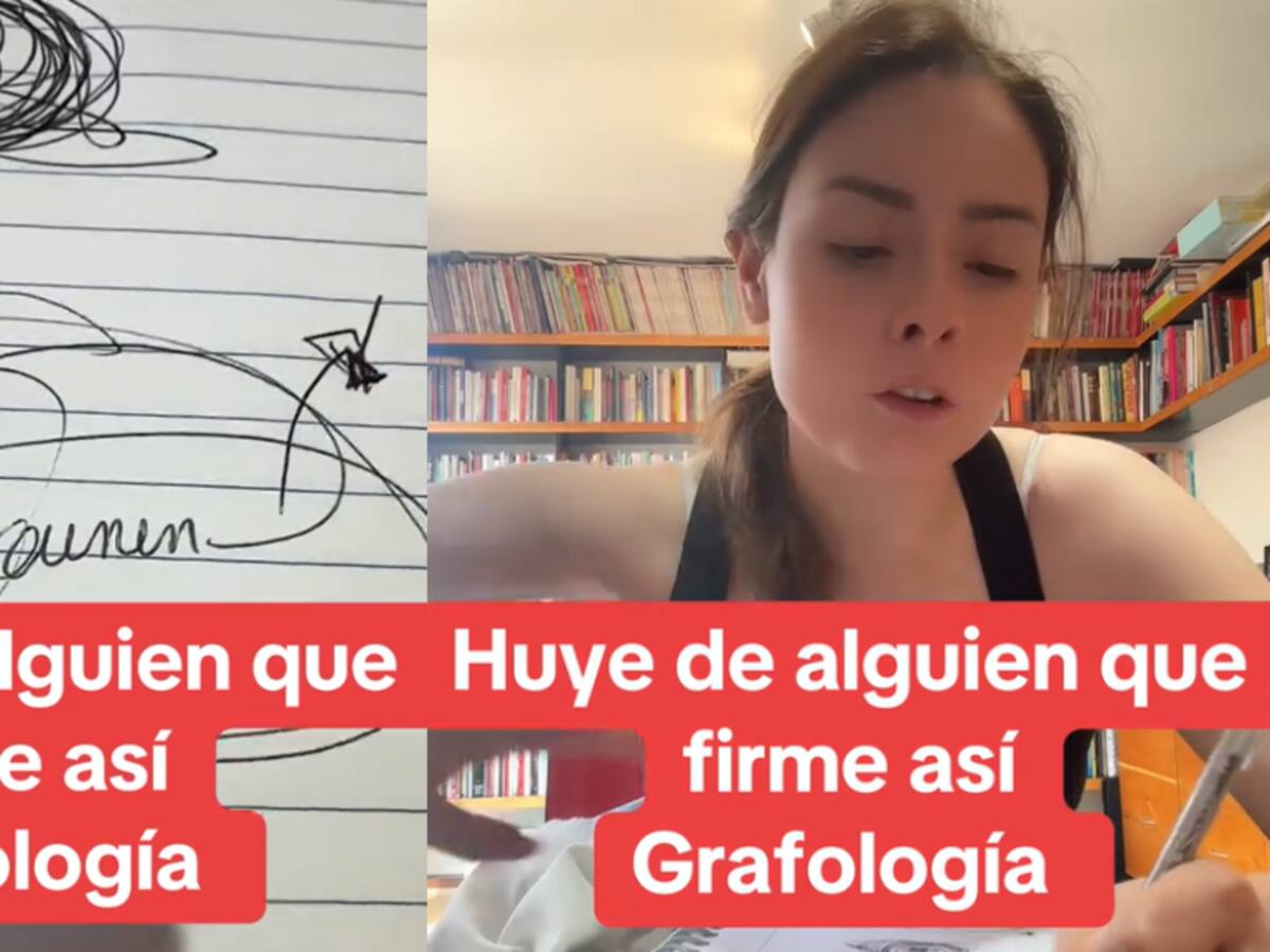 “Cuando una persona firma así, huye”: experta en grafología lanza curiosa advertencia en TikTok y siembra el debate
