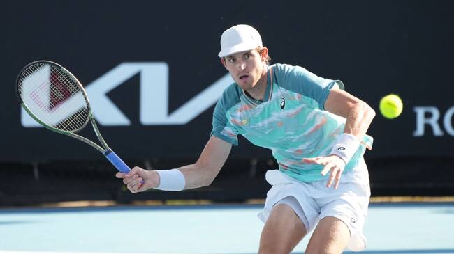 Nicolás Jarry disfruta su paso al cuadro principal del Abierto de Australia: "Tenía ganas de demostrar todo lo aprendido en la pretemporada"
