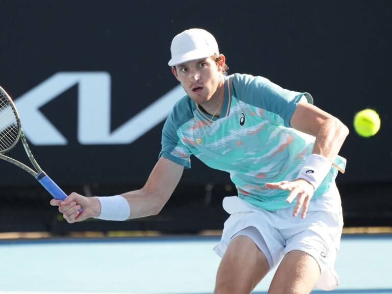 Nicolás Jarry disfruta su paso al cuadro principal del Abierto de Australia: "Tenía ganas de demostrar todo lo aprendido en la pretemporada"
