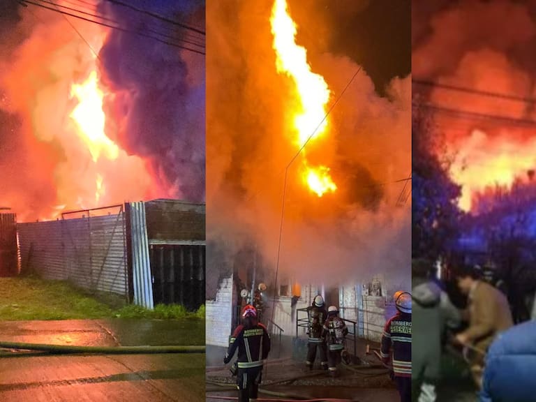 Emergencias en Los Lagos: tres incendios estructurales dejan fallecidos, lesionados y viviendas destruidas