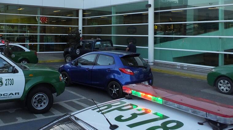 Ataque a guardias en Tottus Colina