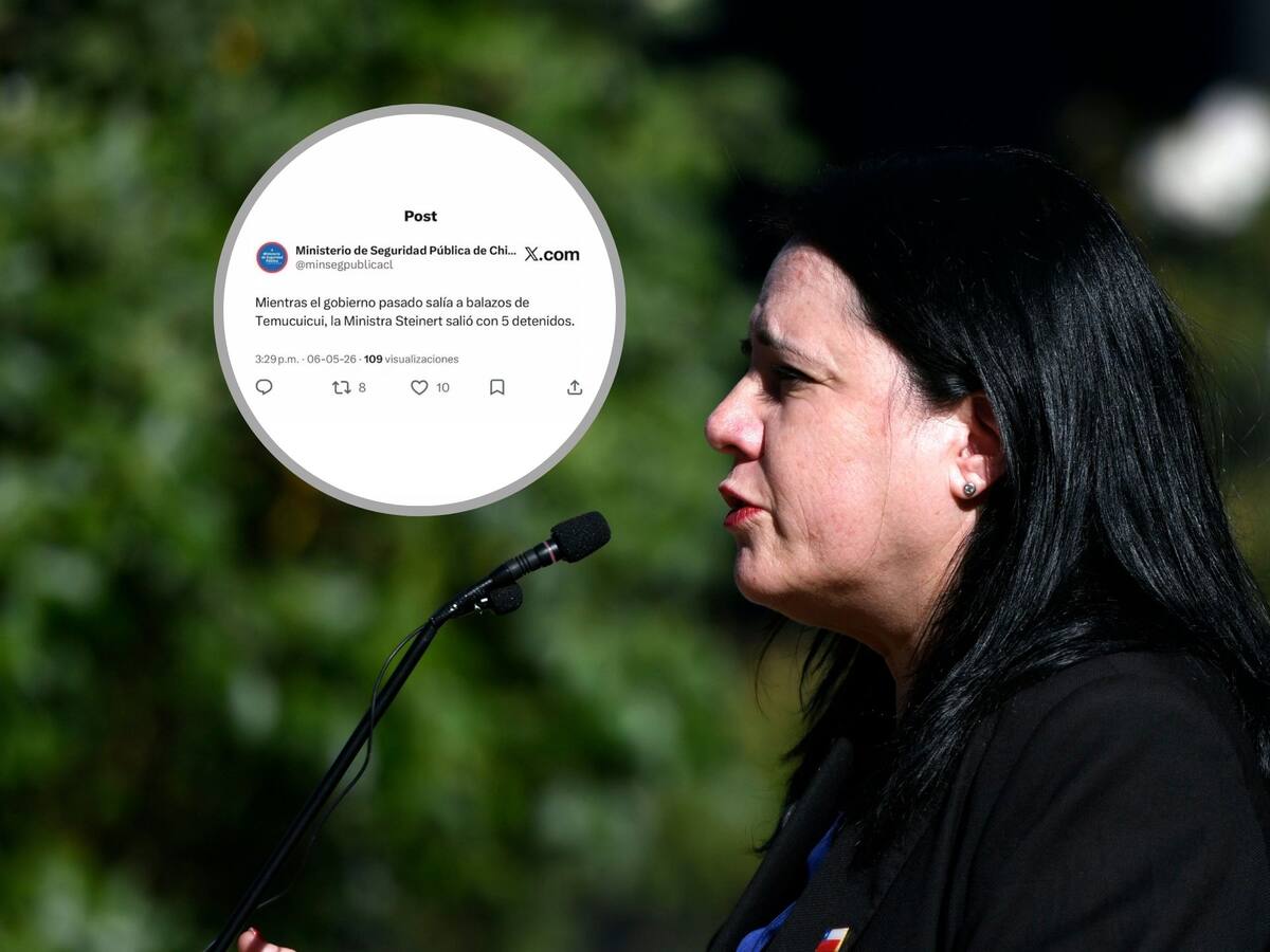 “Siguen con desprolijidades”: exautoridad del gobierno de Boric arremete por polémico tuit del Ministerio de Seguridad