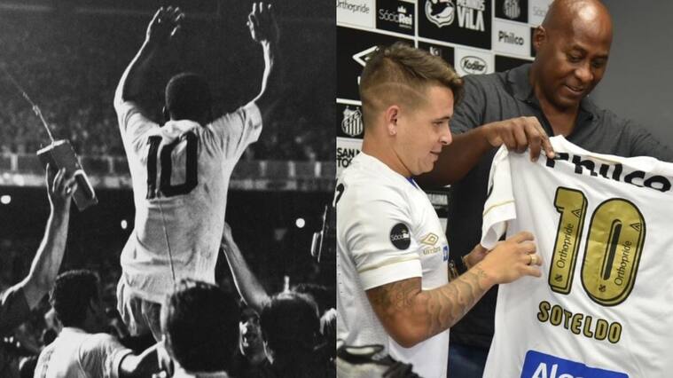 Presidente de Santos no autoriza el retiro de la "10" de Pelé y Yeferson Soteldo podrá seguir usando aquel número