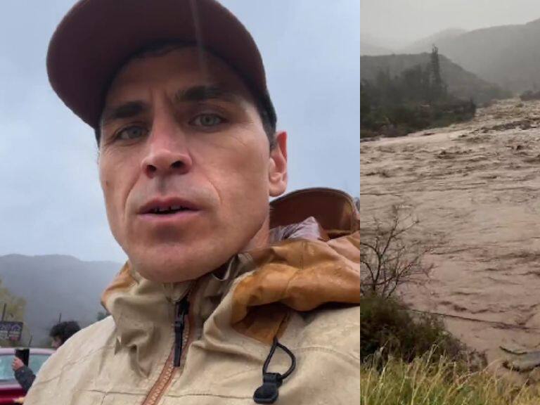 «El calentamiento global llegó para quedarse»: Pangal Andrade expone el aumento de los caudales en Cajón del Maipo