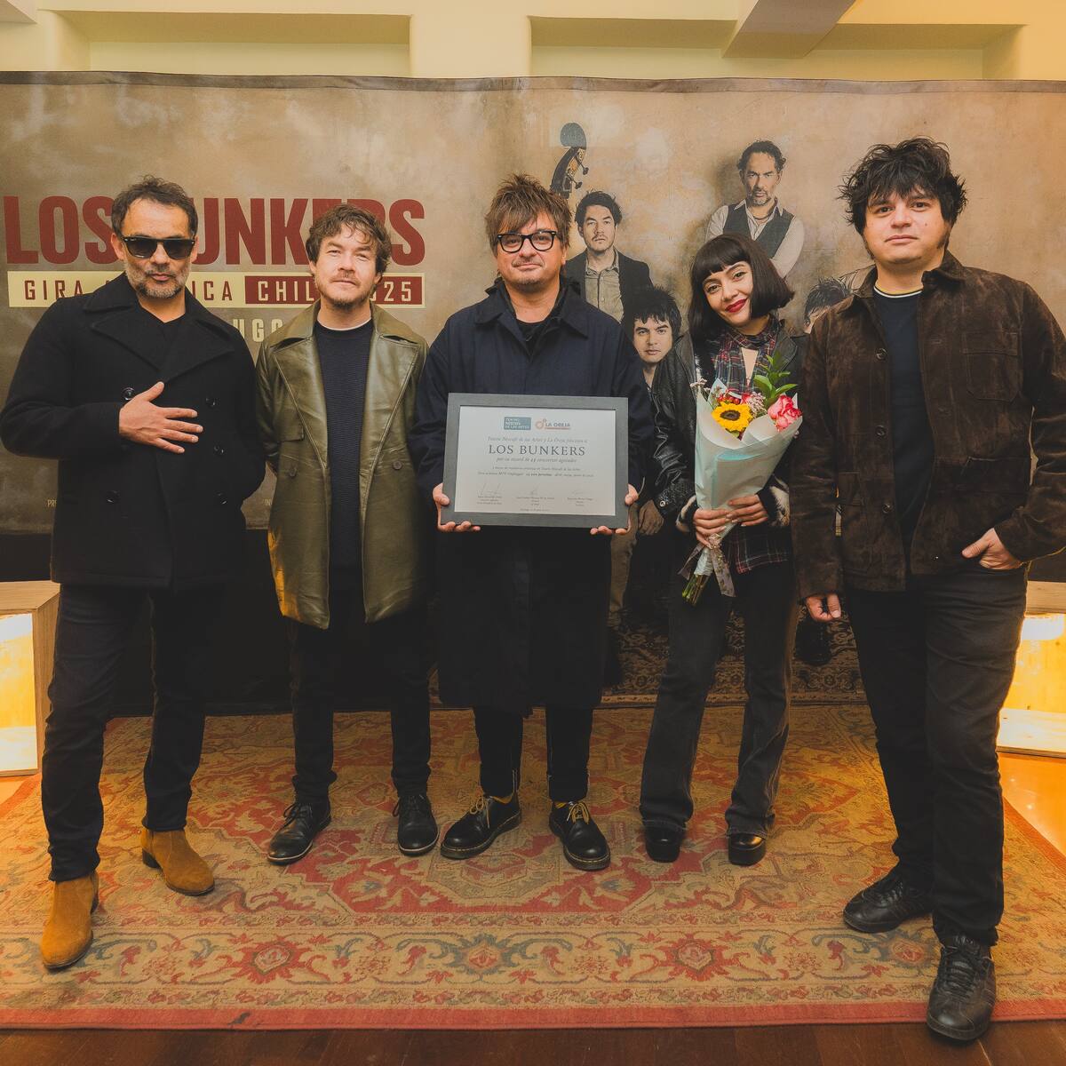 Los Bunkers reciben histórica distinción: lograron un récord con sus 25 fechas agotadas en Santiago