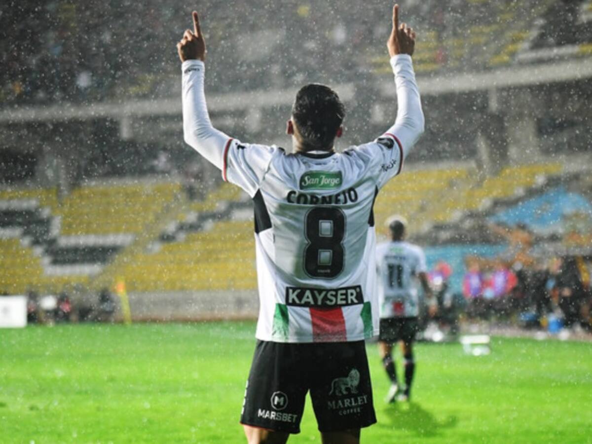 Así fue el espectacular golazo con que Palestino derrotó a Flamengo por el Grupo E de la Copa Libertadores de América