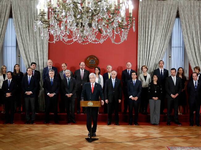 28 de Octubre de 2019/SANTIAGO
El presidente Sebastian Piñera, realiza un cambio de gabinete del estallido social que derribó en manifestaciones masivas. En la imagen
FOTO:SEBASTIANS BELTRAN/AGENCIAUNO