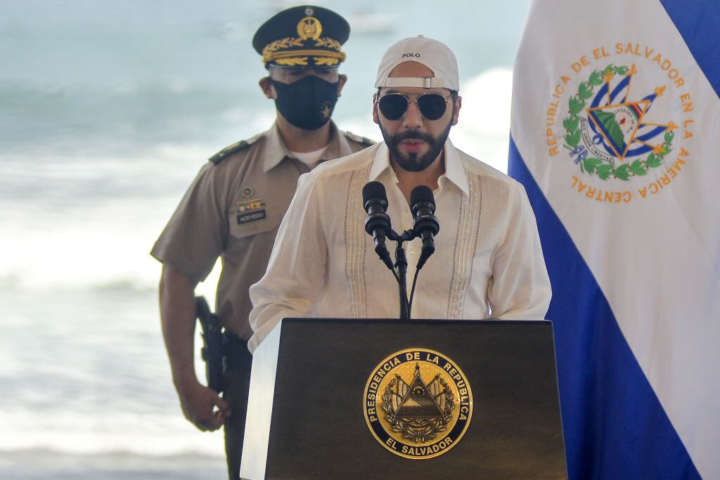 El presidente salvadoreño Nayib Bukele
