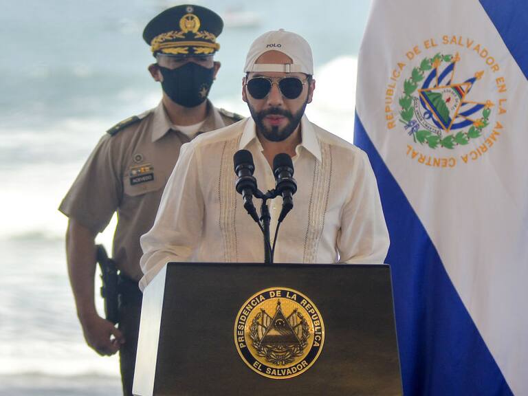 El presidente salvadoreño Nayib Bukele