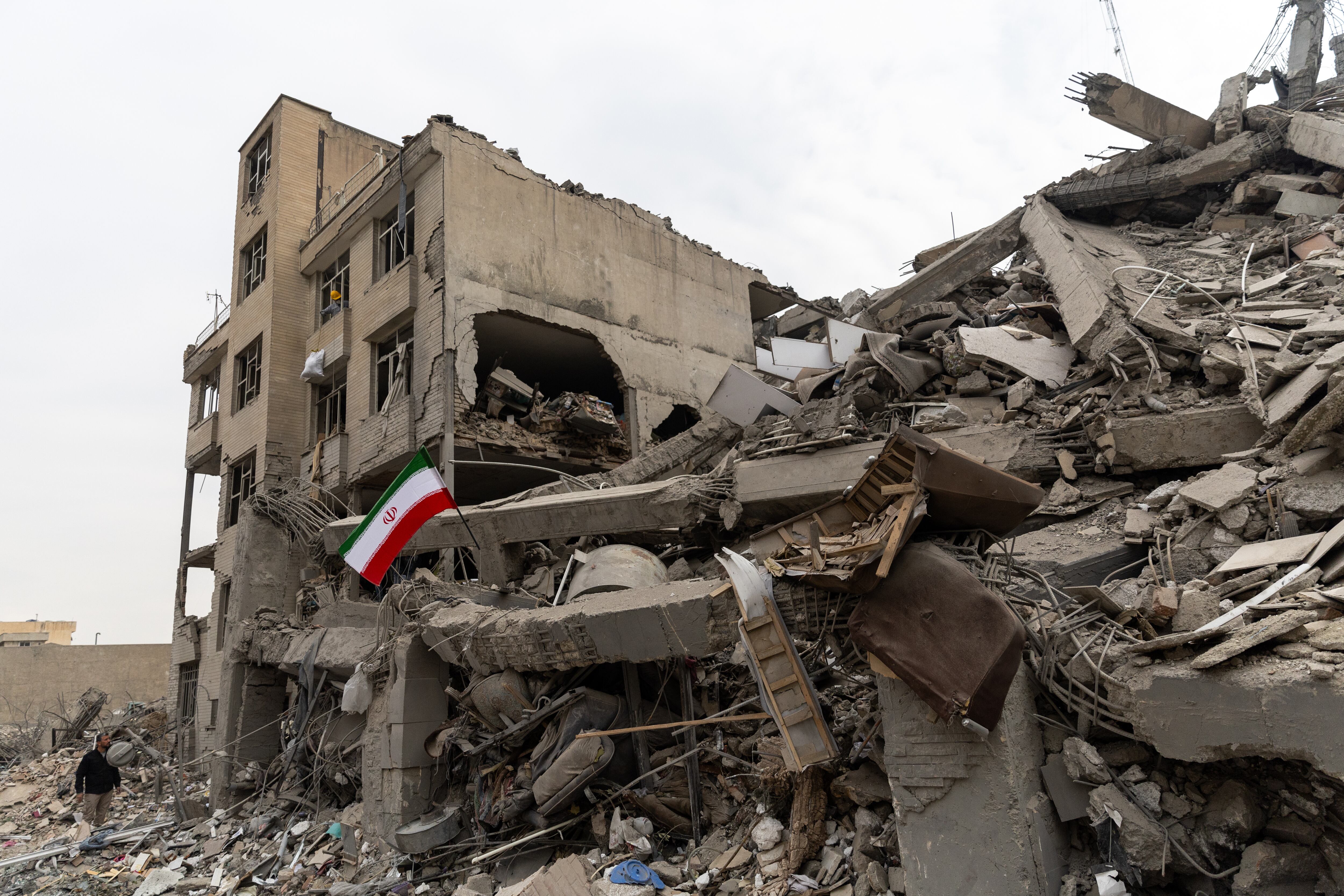 TEHRAN, IRAN - 2026/03/12 (Photo by Sobhan Farajvan/Pacific Press/LightRocket via Getty Images)
