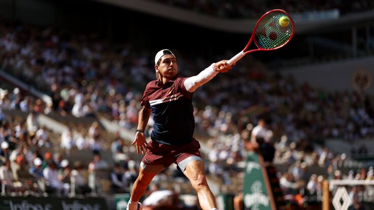 Fin al sueño: Tabilo titubea en momentos clave y queda eliminado en los octavos de final de Roland Garros