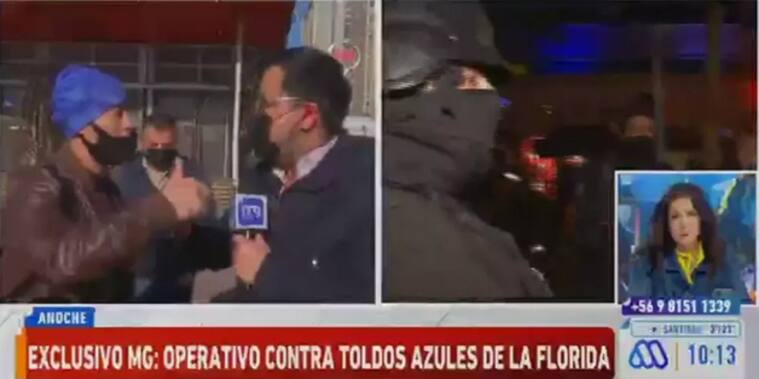 Mucho gusto periodista Danilo Vilegas tenso cruce