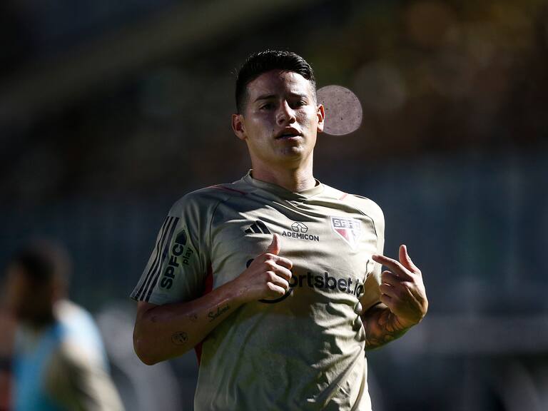 James Rodríguez pide salir del Sao Paulo por “falta de minutos”