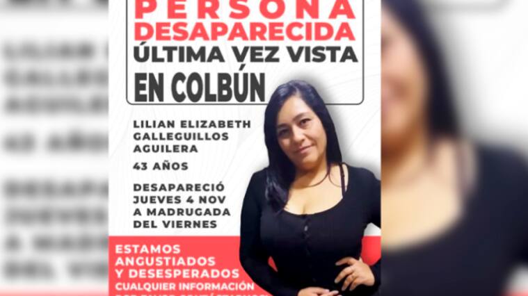 Encuentran cuerpo de mujer desaparecida en el maule