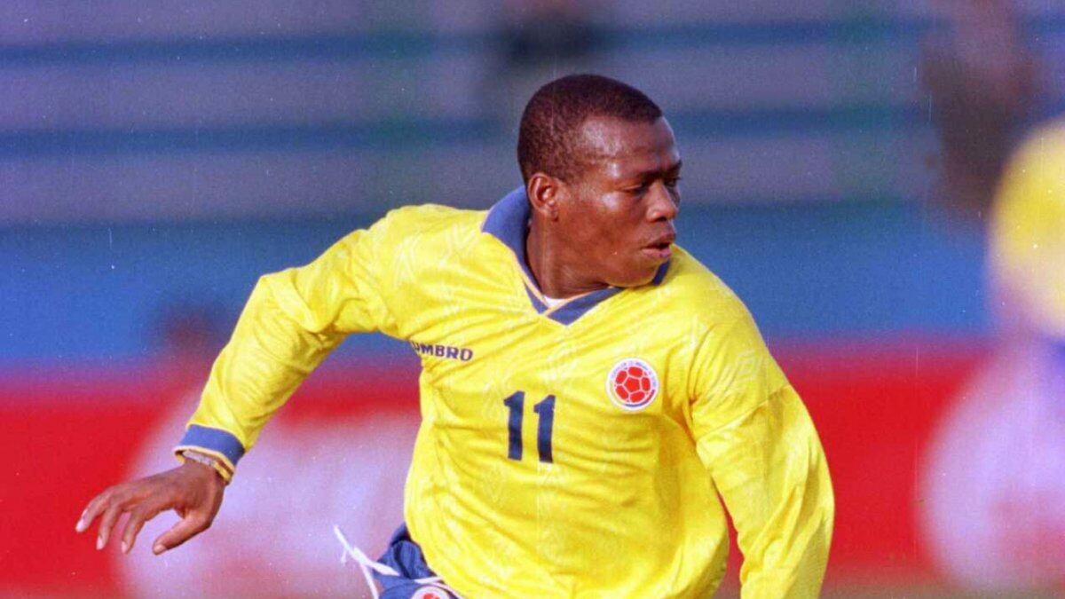 Faustino Asprilla en la selección Colombia