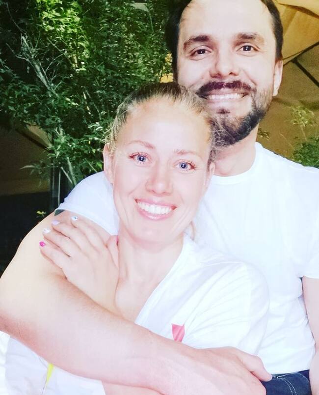 Álvaro Ballero y su esposa | Instagram