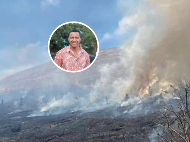 “No tenemos desgracias humanas”: Delegado Presidencial de Rapa Nui sobre incendio en el Parque Nacional