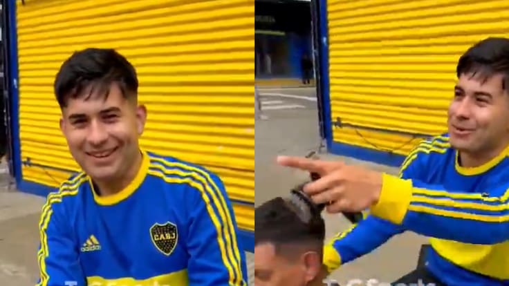 Hincha de Boca montó insólito negocio en las afueras de La Bombonera en la previa del duelo ante la UC: “Más bostero que...”