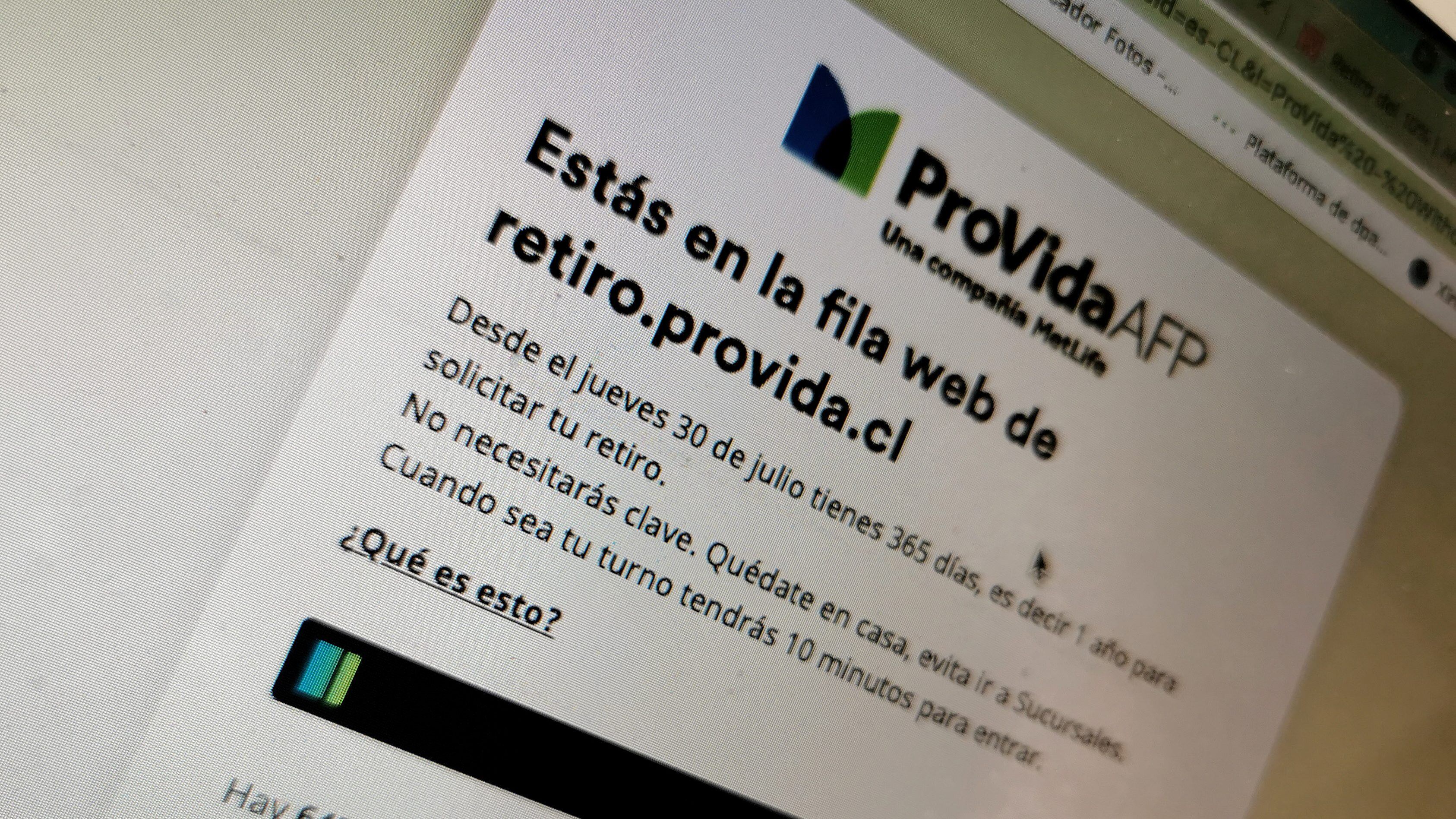 Retiro de fondos de las AFP: Provida ofreció nuevos mecanismos para enviar solicitud ante intermitencia de sus sistemas