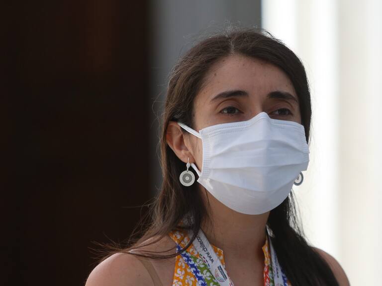 12 de ENERO de 2022/ SANTIAGO La Presidenta de la Convención Constitucional María Elisa Quinteros realiza una Cuenta Diaria de las actividades de la constituyente
FOTO: DIEGO MARTIN/AGENCIAUNO