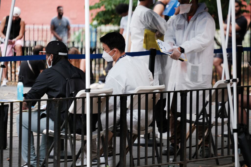 Operativo de detección de la viruela del mono en Nueva York