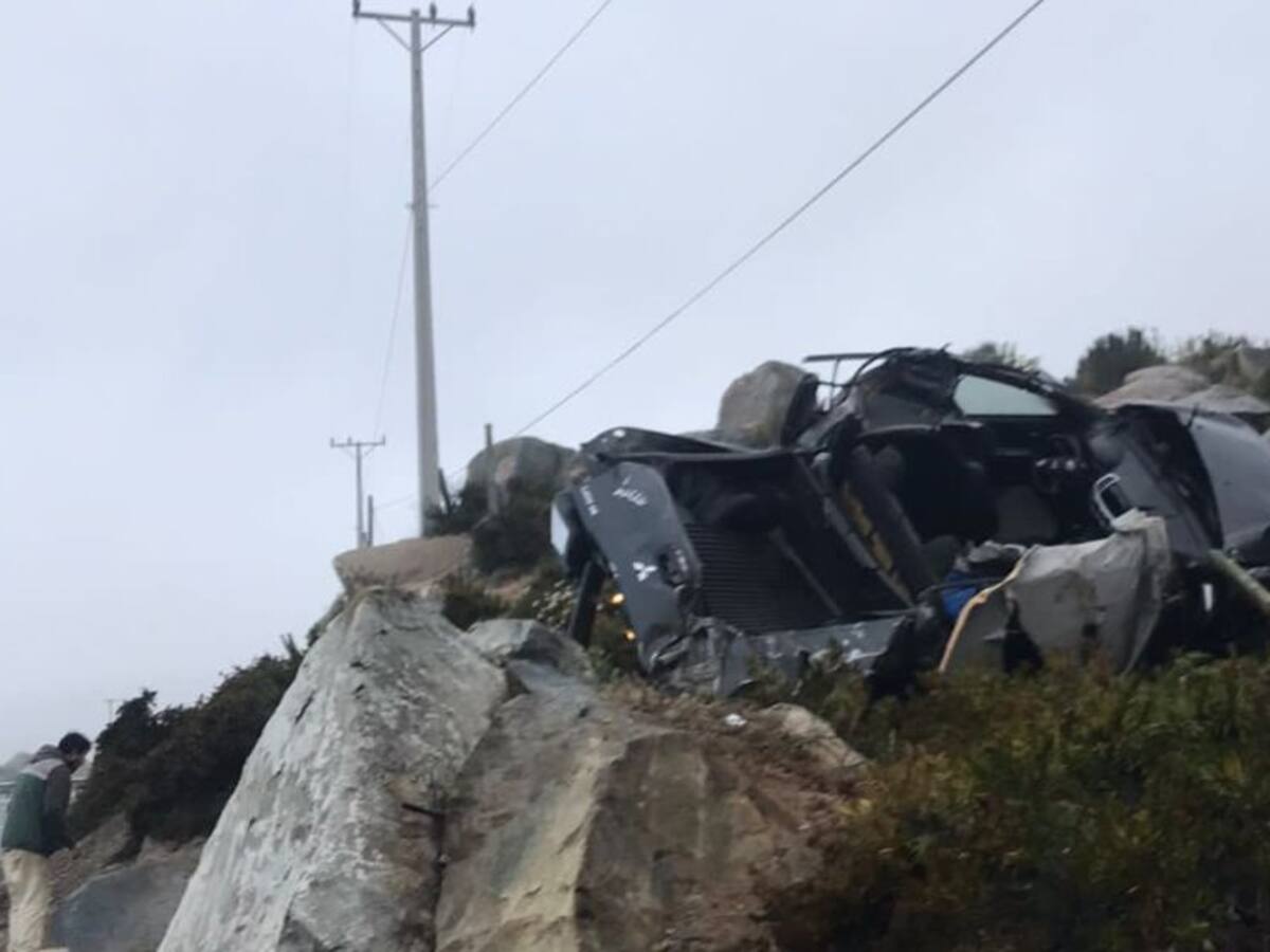 Carabinero muere tras accidente de tránsito en Coquimbo: viajaba en camioneta robada