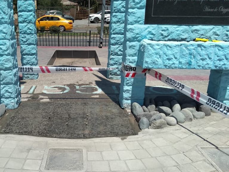 Municipalidad de Rancagua inició reparaciones en memorial a hinchas