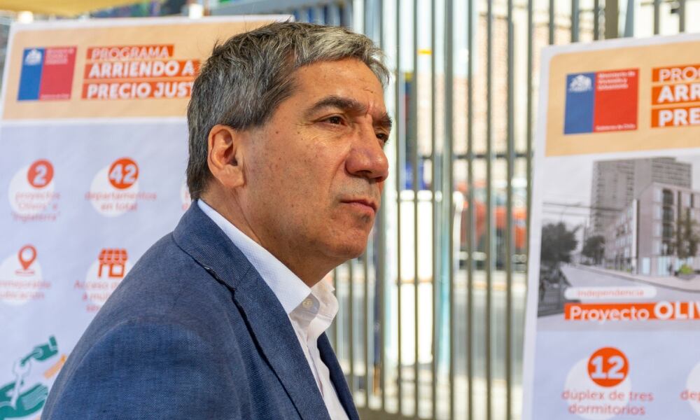 Agencia Uno | El delegado presidencial de la Región Metropolitana, Gonzalo Durán