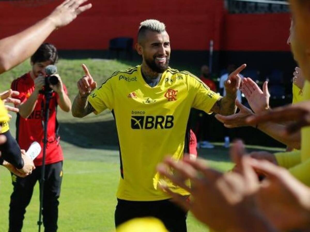 Arturo Vidal ya tiene fecha para que Flamengo lo inscriba en el fútbol brasileño