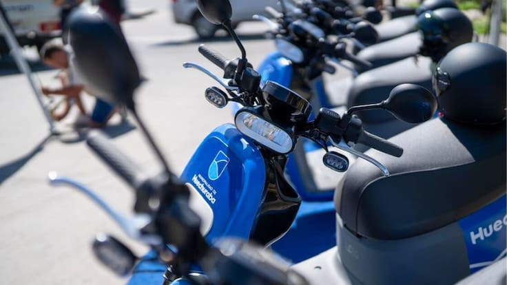 Con tecnología de punta: así son las modernas motos que se suman a la seguridad municipal de Huechuraba