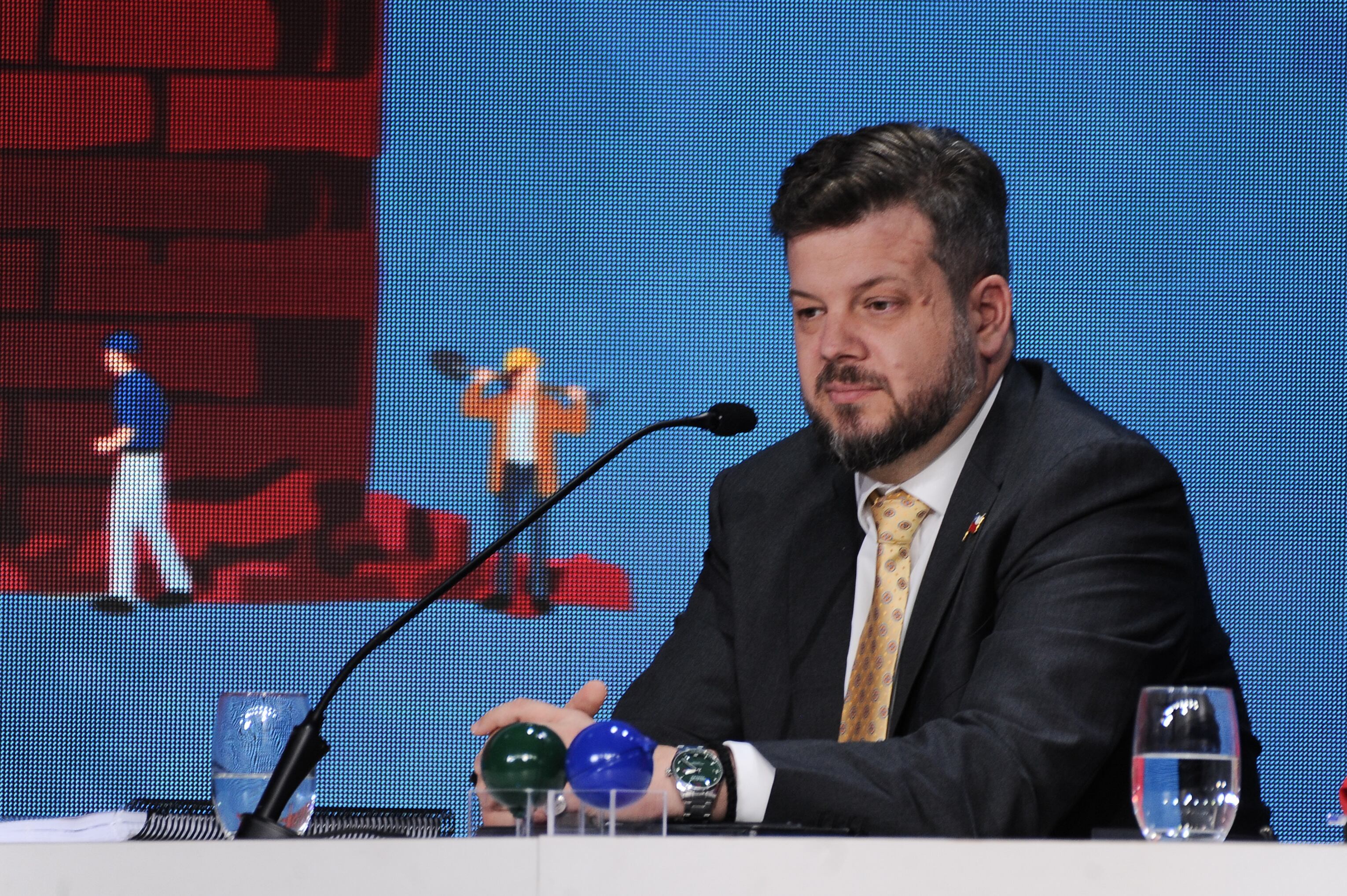 14 DE OCTUBRE DEL 2025 / SANTIAGO
El candidato presidencial, Johannes Kaiser, participa en el Encuentro Nacional de la Empresa (ENADE) 2025.
FOTO: VICTOR HUENANTE / AGENCIAUNO