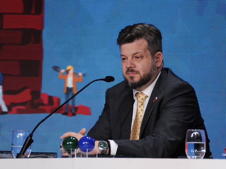 14 DE OCTUBRE DEL 2025 / SANTIAGO
El candidato presidencial, Johannes Kaiser, participa en el Encuentro Nacional de la Empresa (ENADE) 2025.
FOTO: VICTOR HUENANTE / AGENCIAUNO