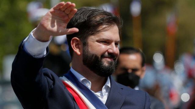 Captura Presidente Gabriel Boric
