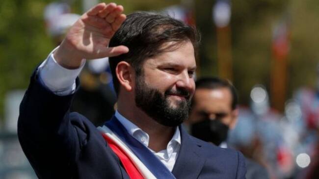 Captura Presidente Gabriel Boric