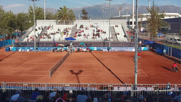 tenis silla de ruedas - juegos parapanamericanos santiago 2023