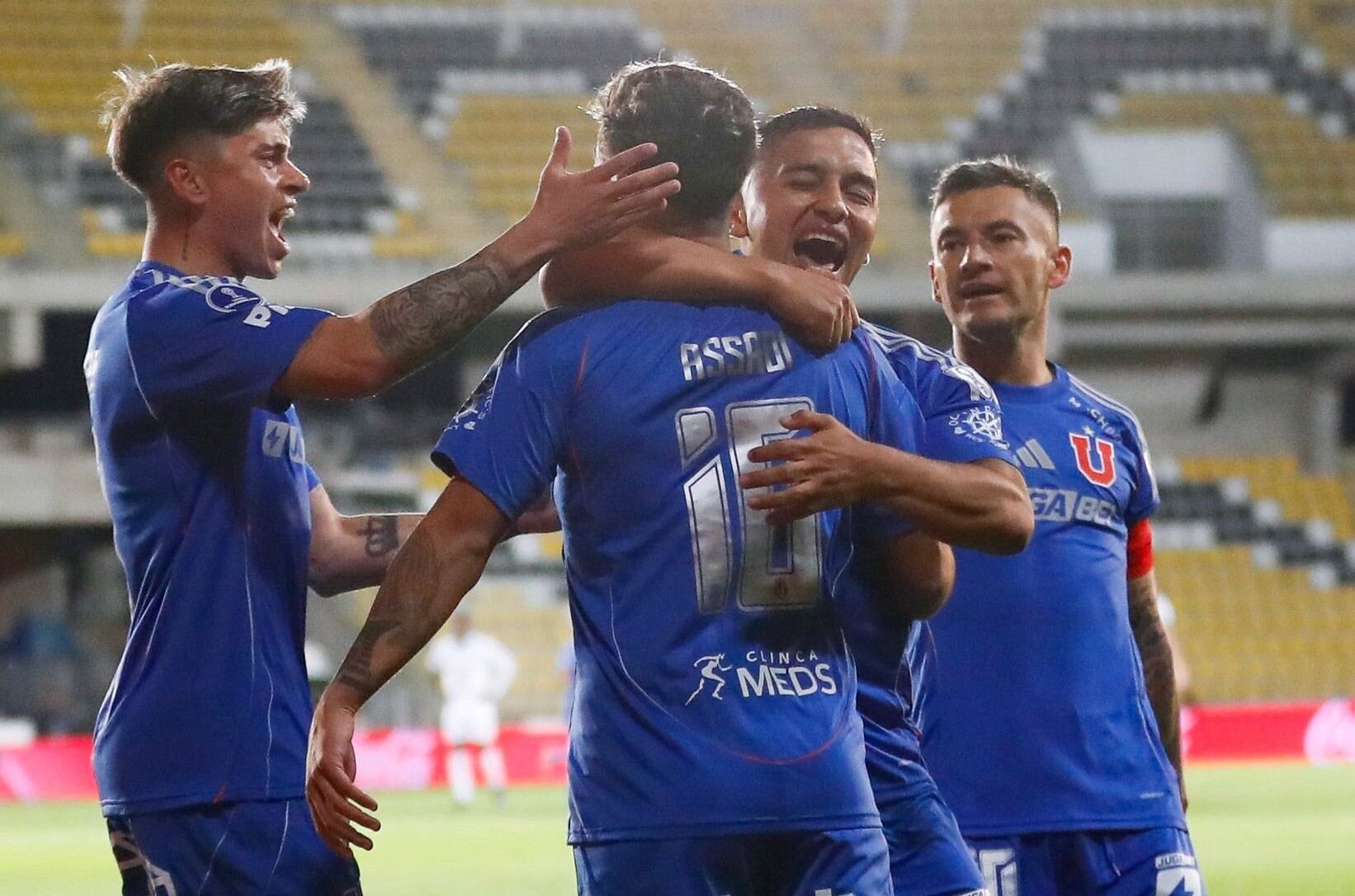 Universidad de Chile festeja su paso a semis de Copa Sudamericana
