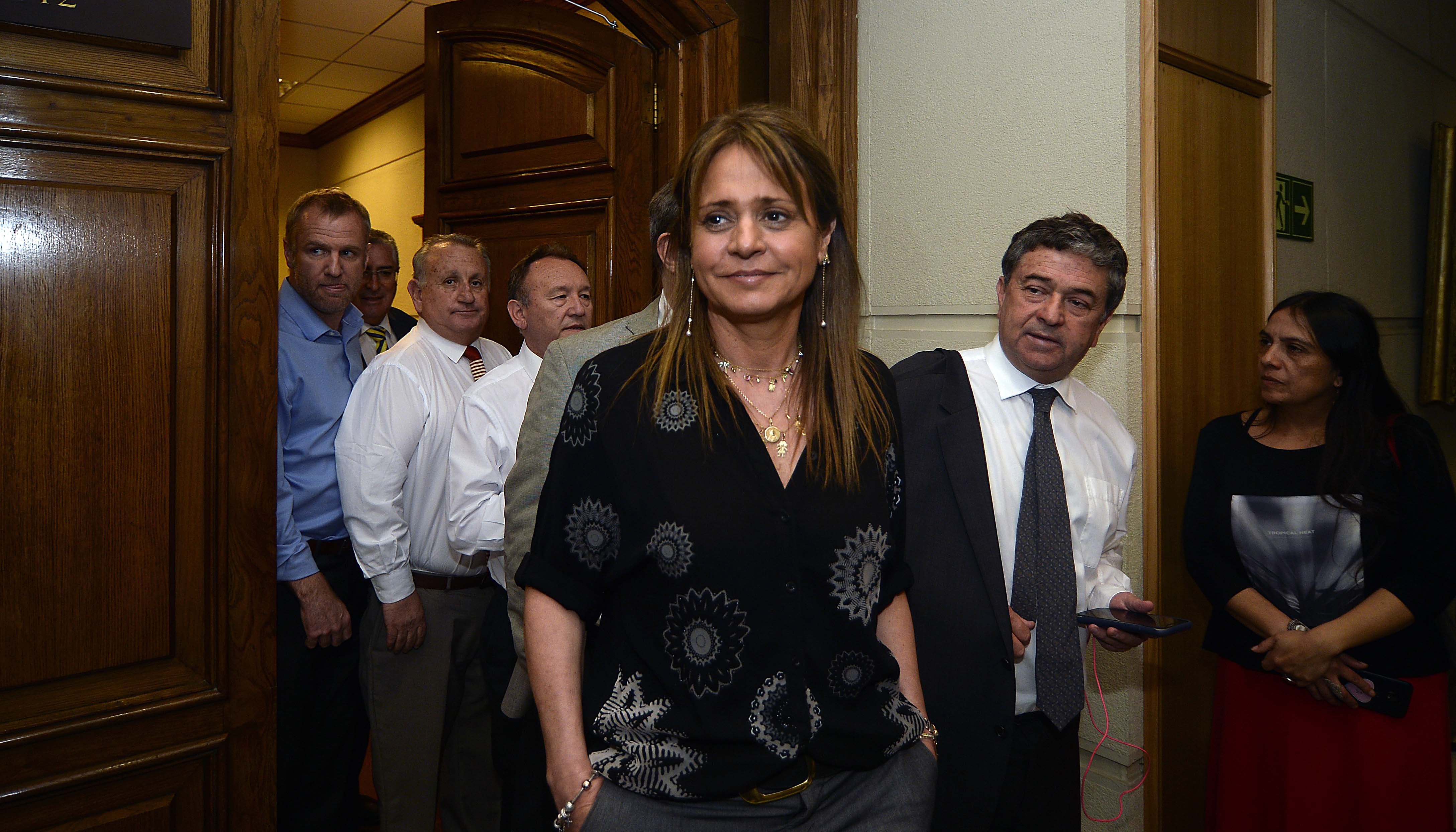 19 DE NOVIEMBRE DE 2019/VALPARAISOMinistro hacienda Ignacio Briones en reunión con senadores Jacqueline van Rysselberghe , Felipe Kast , Jorge Pizarro , Juan Antonio Coloma sobre las pensiones durante la discusión del presupuesto 2020 .
FOTO:PABLO OVALLE ISASMENDI /AGENCIAUNO