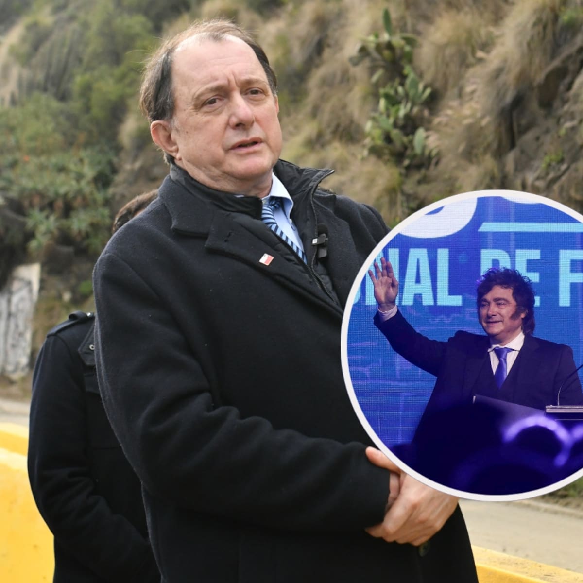 Ministro Iván Poduje ofrece “sinceras excusas” tras tildar de “loco” al presidente Javier Milei