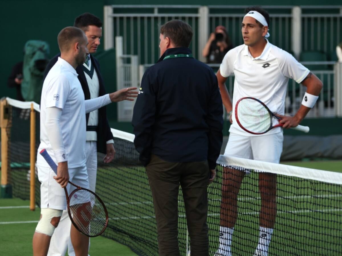 Alejandro Tabilo reanudará este miércoles su historiado juego ante Daniel Evans en Wimbledon