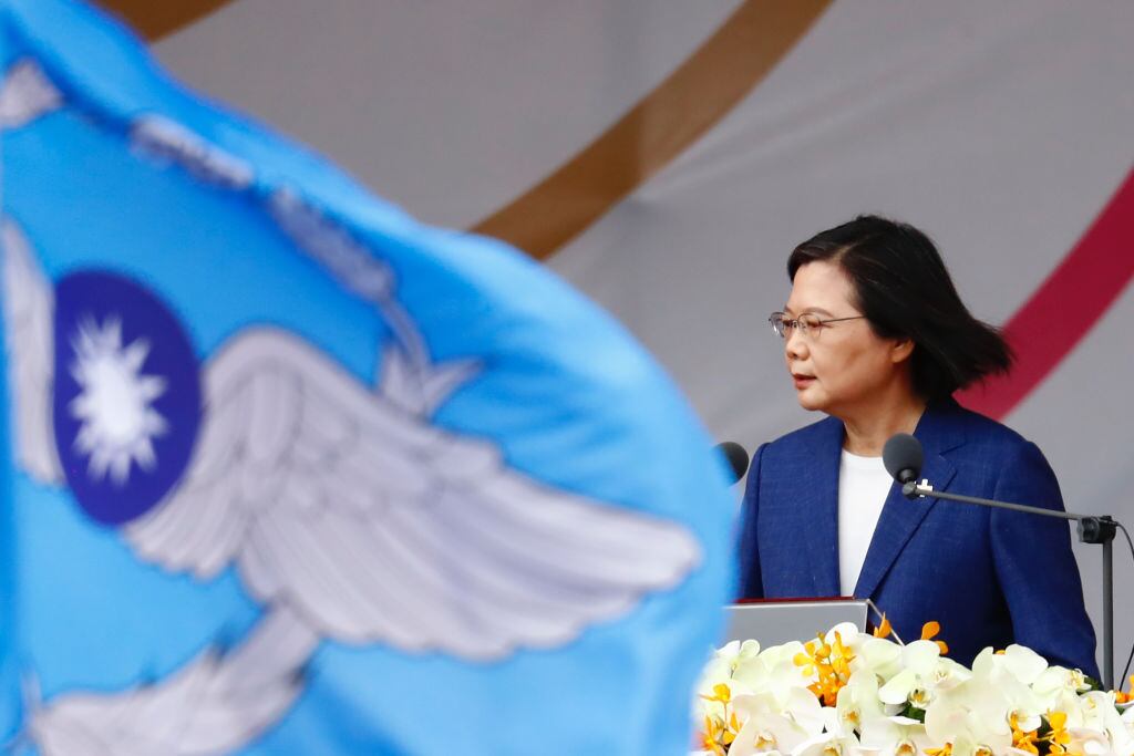 La mandataria taiwanesa Tsai Ing-Wen
